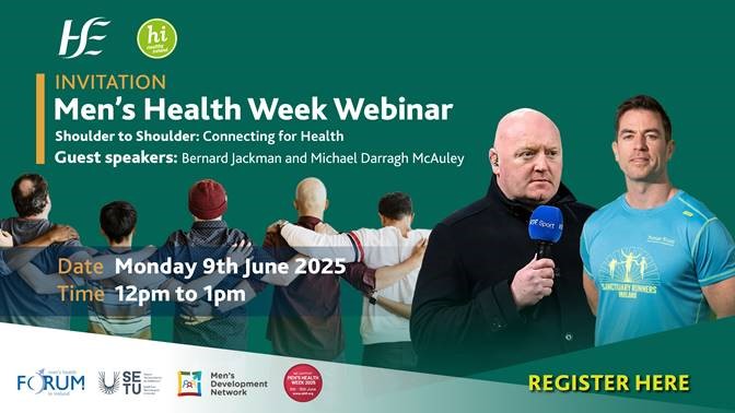 Image for Men's Health Week 2025 - June 9th to June 15th